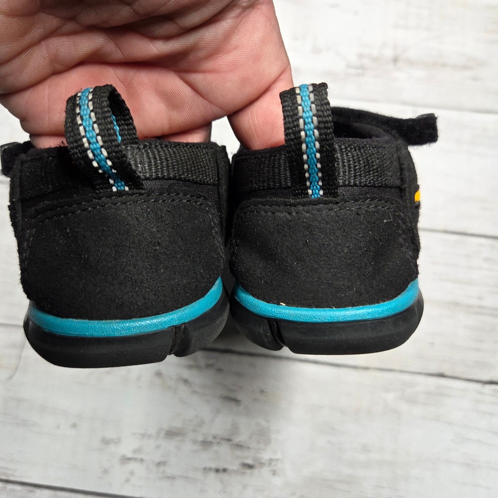 Keen Seacamp II CNX Hybrid Sport Sandal Unisex Kids 12 Black Blue 1025128 - Picture 6 of 7